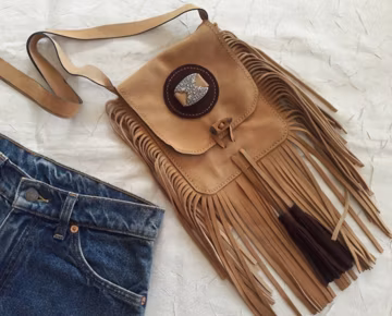 Leather Crossbody Bag Handmade Purse Western Crossbody Handbag Clutch Bag Western Cowhide Leather Purse Shoulder Bag Cowgirl Gifts