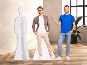 Cardboard Cutout, Life Size Cutout, Custom Cut Out, Standup Cutout, Graduation Party Cutout, Home Décor, Wedding Gift, Character Cut Out