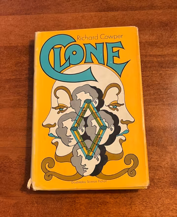Vintage 1972 Clone Science Fiction hardback book by Richard Cowper Sci-Fi