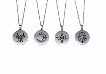 Fire Emblem Three Houses Crest Necklace / Keychain Stainless Steel