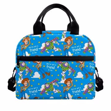 Crossbody Purse, Lunch Bag Toy Story theme Woody, Buzz You've Got A Friend In Me Park Day, School Work Lunch Bag, AP gift for him, her