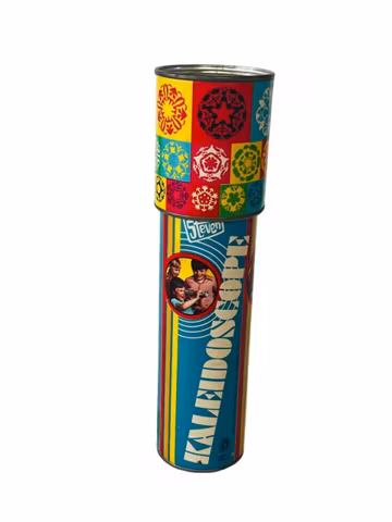 Kaleidoscope vtg antique toy Steven Hermann Missouri MO Teacher school 1973 kids BMC3