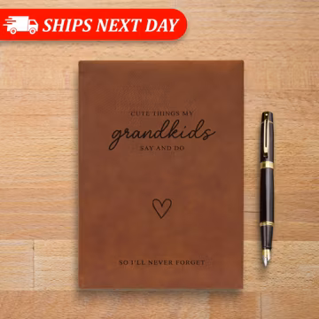 Cute Things My Grandkids Say Journal-Grandparents Journal For Grandma-Gift From Grandkids-Mothers Day Gift For Grandma-Grandmother Notebook