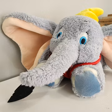 Disney Parks DUMBO The Flying Elephant Plush Large 16 inch Large Stuffed Animal Toy