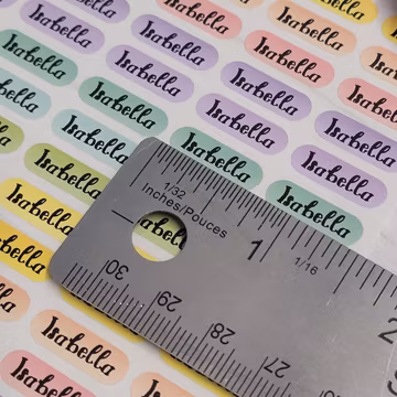 150 Pieces Waterproof Extra Small Rainbow Color Stickers