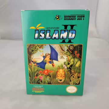 Adventure Island 2 | NTSC | Nintendo | NES | En | Reproduction Box