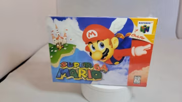 Super Mario 64 | NTSC | Nintendo 64 | N64 | En | Reproduction Box and Inner Tray