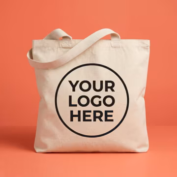 Custom Tote Bags, 12oz Heavy Canvas Bags with Your Logo, Design or Photo