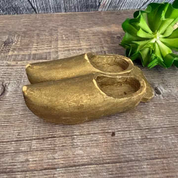 Vintage Wooden Shoes {Dutch Wooden Clogs Dutch SMALL} Tulip Time Holland Souvenir Mini Decor Wall Hanging, Home Decor, Pair of Shoes