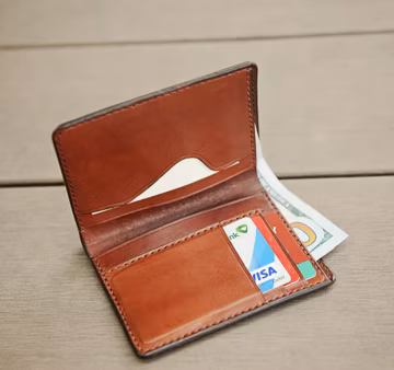 Bifold Wallet Men, Handmade Dark Brown Leather Wallet For Men, Brown Leather Wallet, Birthday Gifts, Anniversary Gifts, Groomsmen Gifts