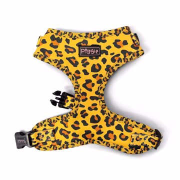 LEO-PAWD POWER Adjustable Dog Harness - Leopard Design Soft Padded Dog Harness - Quality Dog Accessories