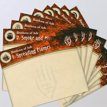 PRE-SALE: Brethren of Ash - Core Set Arkham Horror LCG Deck Box Dividers