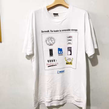 Vintage 90s Computer Tech T-Shirt Size XL