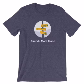 Tour du Mont Blanc T-Shirt - Short-Sleeve Unisex T-Shirt