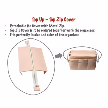 JennyKrafts Top-Up Items for Bag Organizer Purse Tote Insert