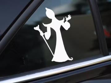 Jafar Decal, Villain decal, Car Decal, wall decal, laptop stickers, Vinyl Decal, Stickers, Gifts, For Her, For Him
