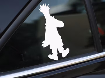 Beaker Decal, Muppets decal, Car Decal, wall decal, laptop stickers, Vinyl Decal, Stickers, Gifts, For Her, For Him