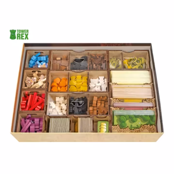 Organizer for Agricola 2nd Edition, Storage Insert Compatible with Agricola Board Game, Accessory Upgrade, Geek Gift, Nerdy Gifts