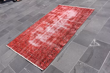 Area rug, Oriental rug, Turkish vintage handmade rug, Bohemian rug, Kitchen decor, Bedroom rug, Decorative area rug, 3.6 x 6.5 feet DC10479