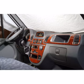 Wood Look Dash Trim Kit for MERCEDES SPRİNTER Dash Trim Kit 2000-2006 Armaturenbrett-Zierleisten-Set in Holzoptik