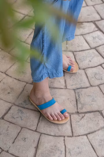 Handmade Leather Baby Sandals: Greek Gladiator Style