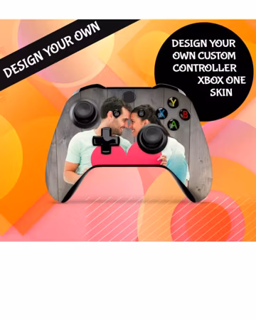 Custom Controller Skin Wrap Compatible with Xbox – Create Your Own Design | 3M Vinyl Full Wrap Decal