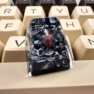 Custom pokemon, pokemon keycap, darkrai pokemon, esc keycap, custom keycap, 3d printed keycap, pokemon spacebar, artisan keycap,resin keycap