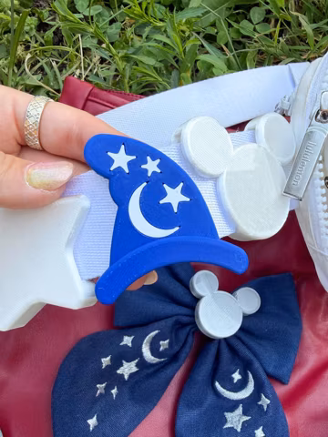 Sorcerer Hat Belt and Bag Charm