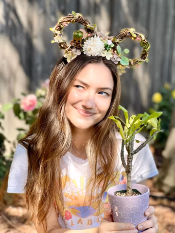 Floral Mouse Ears | Grapevine Ears | Floral Crown Ears | Galaxy Super Hero Ears | Baby Tree Headband