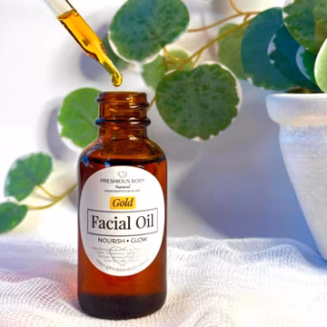 Gold Facial Oil | Sea Buckthorn & CoQ10 | Antioxidant Rich Moisturizer for Normal to Dry Skin