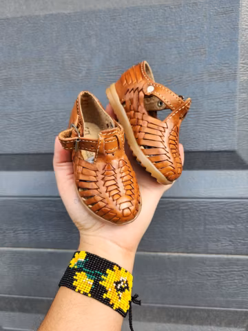 Handmade Leather Huaraches for Toddlers & Kids