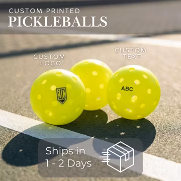 Personalized Tournament Pickleballs – Custom Name/Logo, X-40 Approved