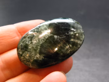 Large Polished Seraphinite Clinochlore Angels Wings Piece From Russia - 1.6" - 17.06 Grams