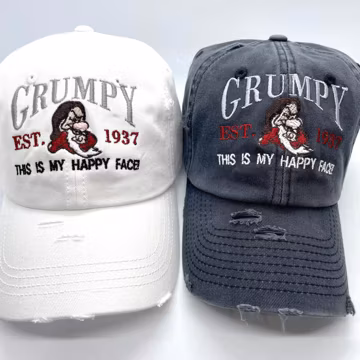 Characters Established-Many Cap Color Choices-Adults and Kids Sizing