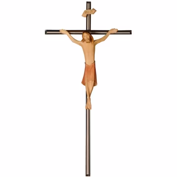 Steel Crucifix Raphael - Wooden Catholic Home Decor