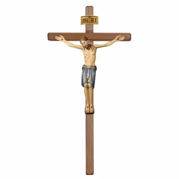 Wooden Corpus Cross of San Damiano, Catholic Decor