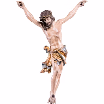 Wooden Catholic Corpus, Hand Carved Maple, Religious Decor