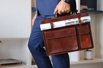 48Hours DELIEVRY,Handcrafted Italian Leather Briefcase: Brown Leather Laptop Bag