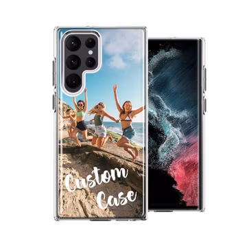 Custom Phone Case For Galaxy S Series - Personalized Phone Case with Your Own Photo, USA Printed