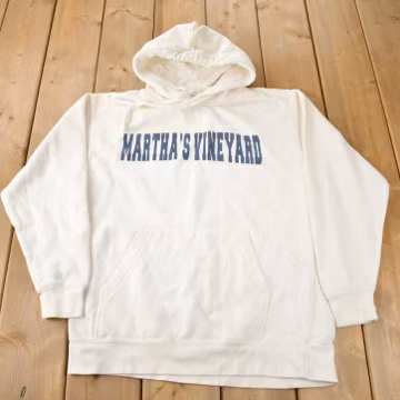Vintage Y2K Martha's Vineyard Hoodie Size Small