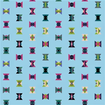 OOP Hard to find Acacia Arrowheads in Sky By Tula Pink 100% cotton fabric.