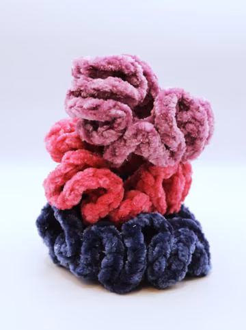 Velvet Sparkle Scrunchies - Set of 3