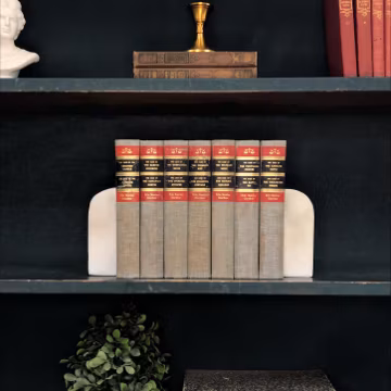 Classic Books by the Foot: Vintage Gray Mystery Book Collection Erle Stanley Gardener Hardcover Home Library Decor