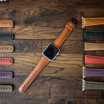 Apple Watch Band 38mm 40mm 41mm Leather Watch Strap 45mm46mm 49mm Custom iWatch Band 42mm 44mm Watch Strap Men Women Gift Bracelet Him Her