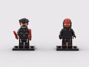 custom minifigures | twenty one pilots