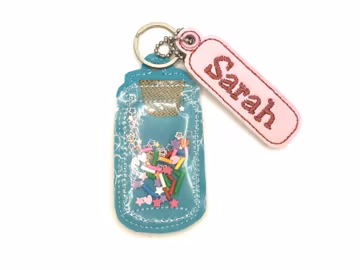 Schlüsselanhänger Trink Flasche Name Anhänger Schlüsselring Rucksack Namensschild Kofferanhänger Schultasche Schulranzen personalisiert