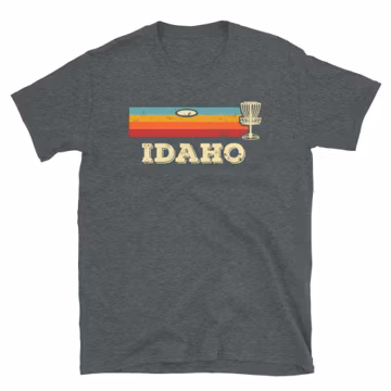 Discgolf | Idaho Disc Golf T-Shirt, Disc Golf, Frisbee Golf, Disc Golfing, Disc Craft, Frisbee, Disc Golfer, Idaho, Golf,