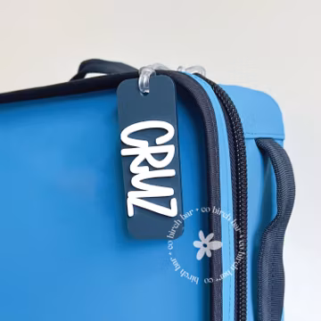 Lunchbox Tags Backpack Tags Kids Lunch Box Tag Kids Keychains Personalized Keychain Acrylic Backpack Keychain Name Tag Diaper Bag Tag
