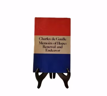 Vintage book Charles de Gaulle Memoirs of Hope:Renewal and Endeavor