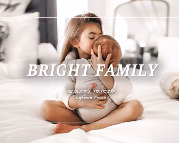 36 LIGHTROOM Presets, Bright Family Preset, Baby Presets, Desktop Mobile Lightroom Preset, Mommy Presets, Mom Presets, Maternity Presets